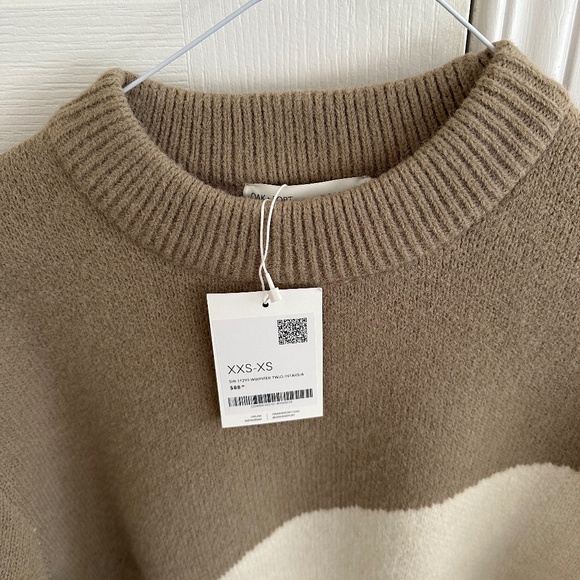 Oak & Fort Chunky Knit Oversized Sweater - New - Picture 5 of 7